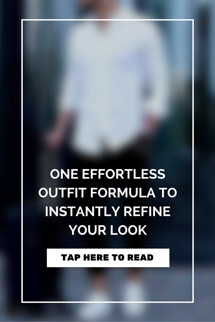 BLACK & WHITE OUTFIT FOR MEN