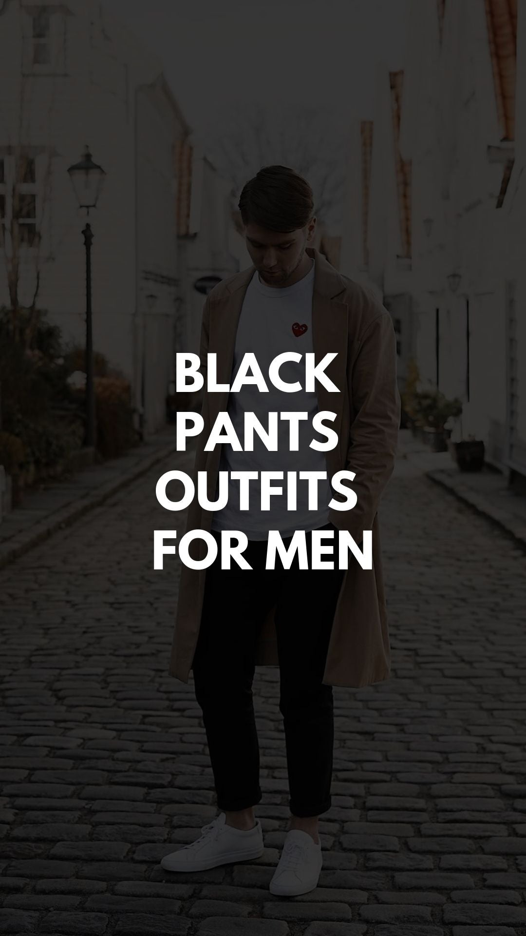 5 COOL BLACK PANTS OUTFITS FOR MEN