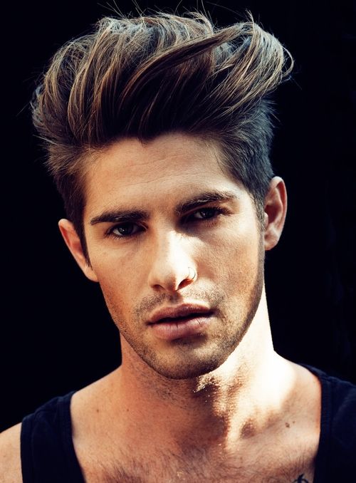 Trending men's hairstyles on Pinterest 