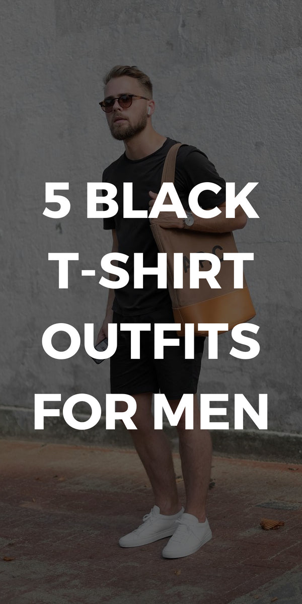 Love wearing black t-shirt? Then you are going to these amazing black t-shirt outfits we've curated for you today. #black #tshirt #mens #fashion #street #style