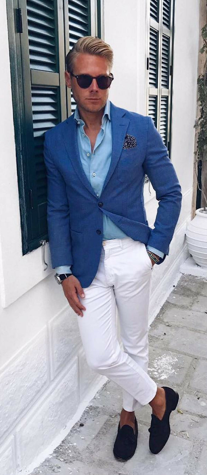 How to wear blazer jacket for men