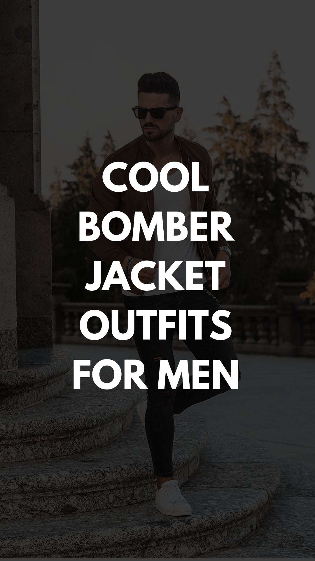 Bomber jackets for men. #bomber #jackets #mensfashion 
