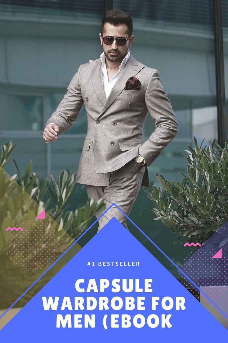 Capsule Wardrobe For Men (eBook) #capsulewardrobe #mensfashion #fashion