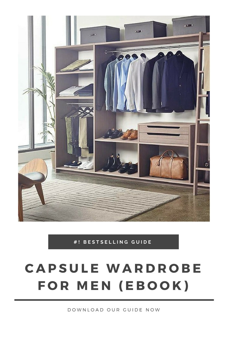 Capsule Wardrobe For Men (eBook) #capsulewardrobe #mensfashion #fashion