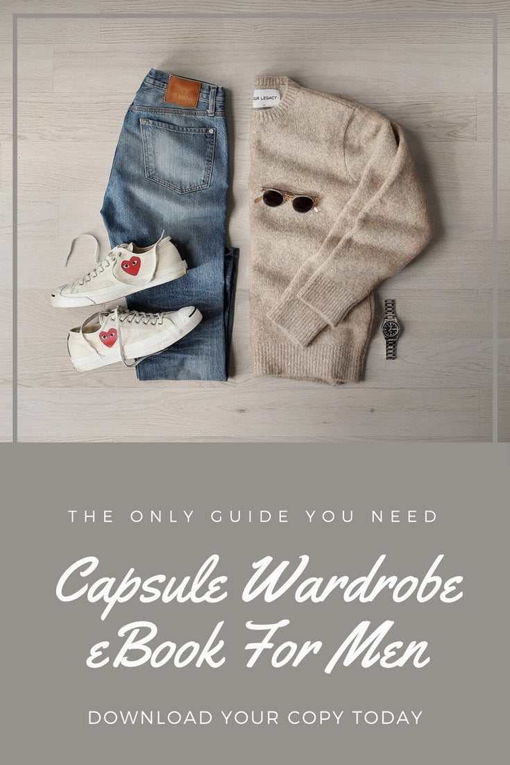 Capsule Wardrobe For Men (eBook) #capsulewardrobe #mensfashion #fashion