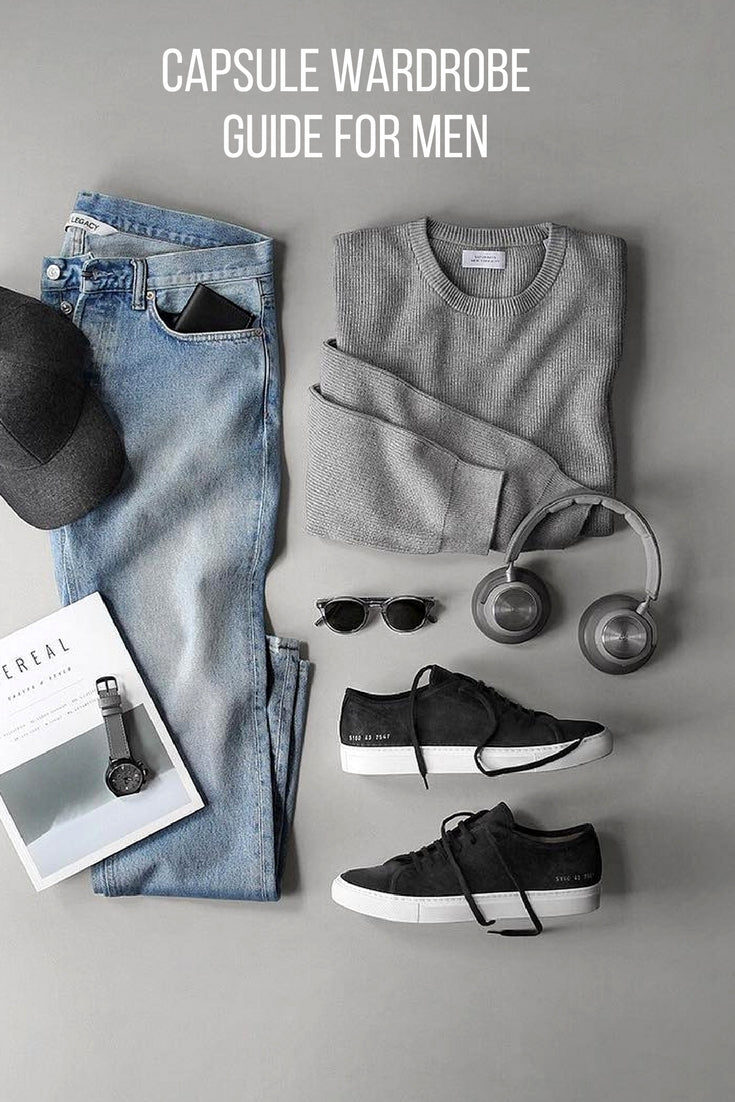 Capsule Wardrobe For Men (eBook) #capsulewardrobe #mensfashion #fashion