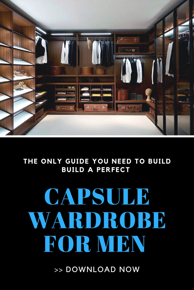 Capsule Wardrobe For Men (eBook) #capsulewardrobe #mensfashion #fashion