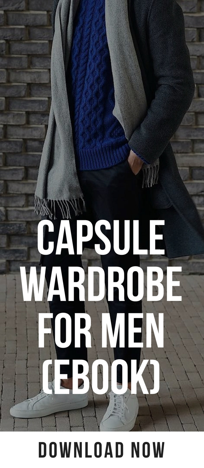 Capsule Wardrobe For Men (eBook) #capsulewardrobe #mensfashion #fashion