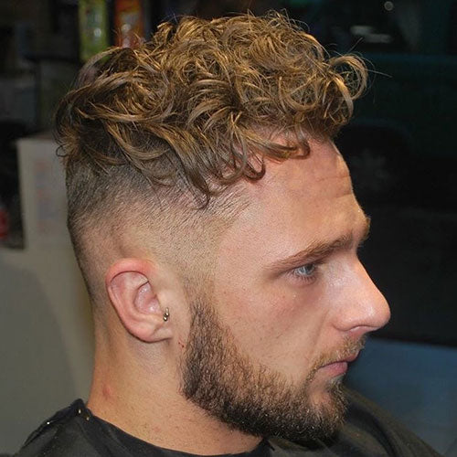 Curly-Hair-Undercut-Beard