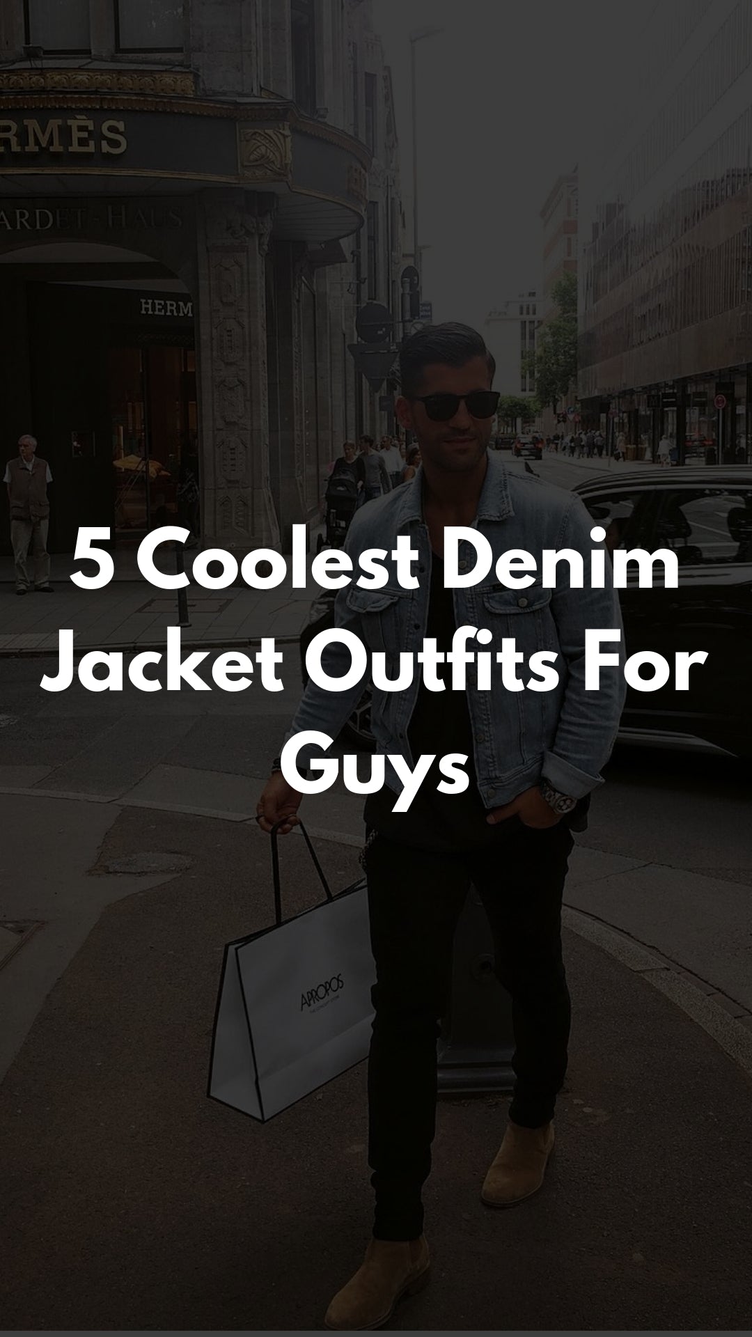 5 Denim Jacket Outfits For Men #denimjacket #outfits #mensfashion
