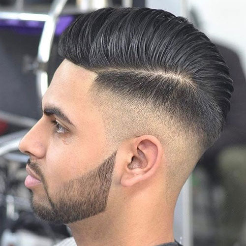 High Skin Fade + Hard Part Comb Over #mens #hairstyle #haircuts
