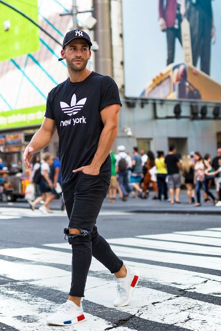 Ripped jeans looks for men
