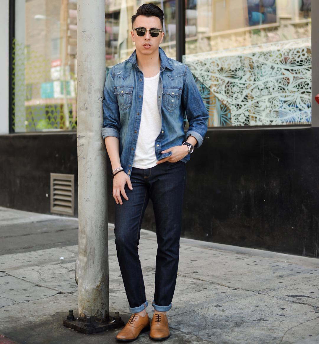 T-SHIRT LAYRING STYLE MEN 
