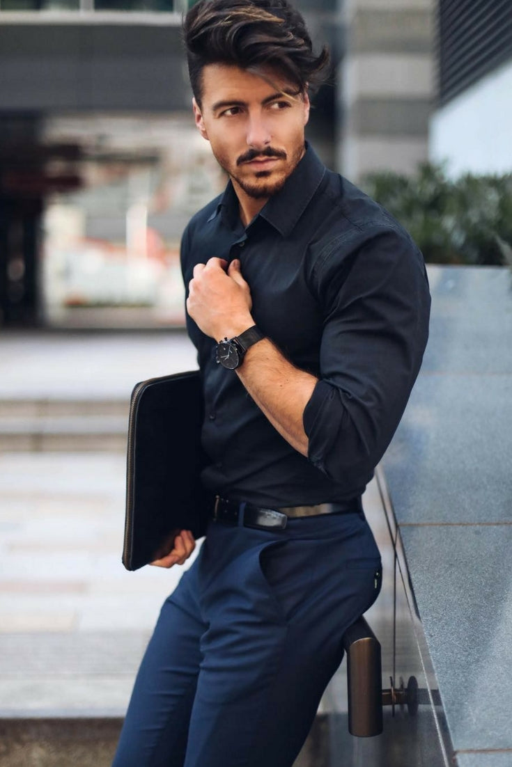 Mens dress shirt outfit ideas 