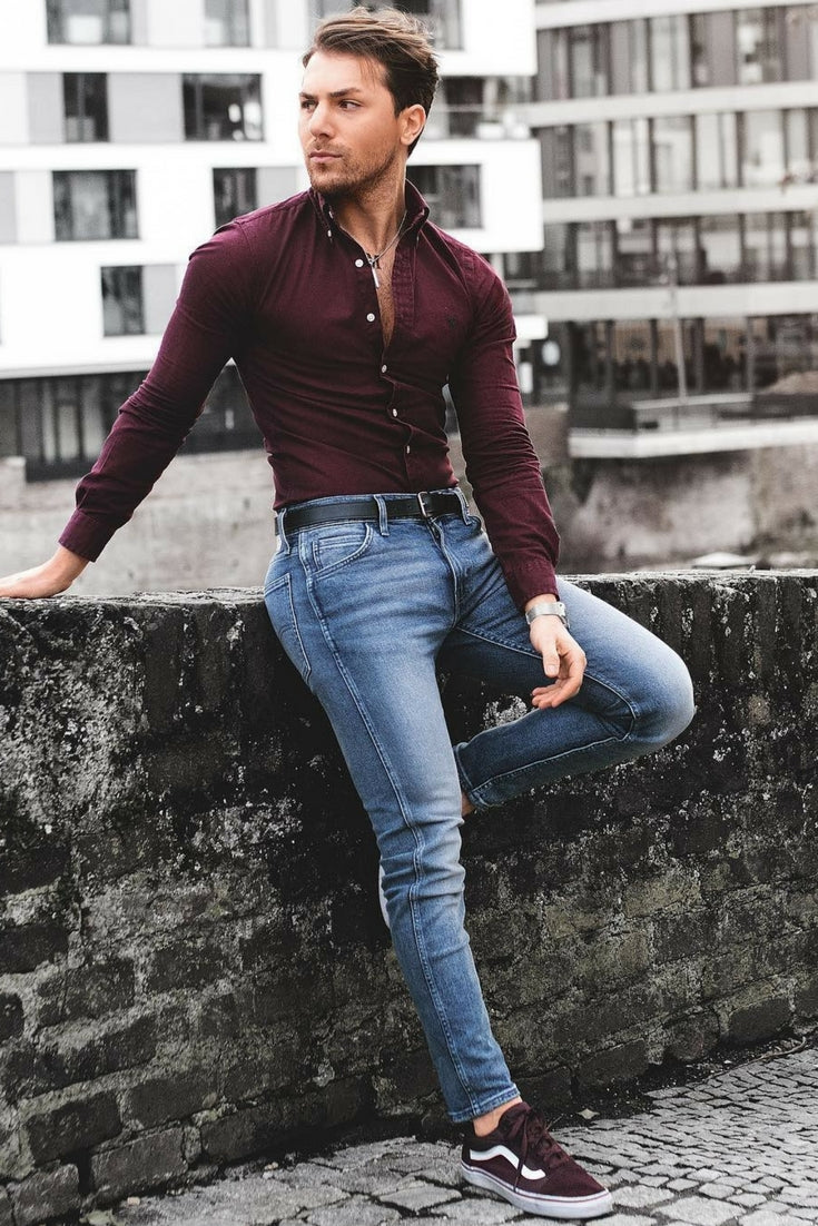 Mens dress shirt outfit ideas 