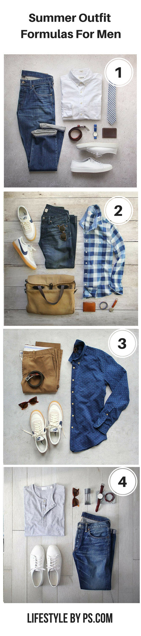 minimal outfit grids