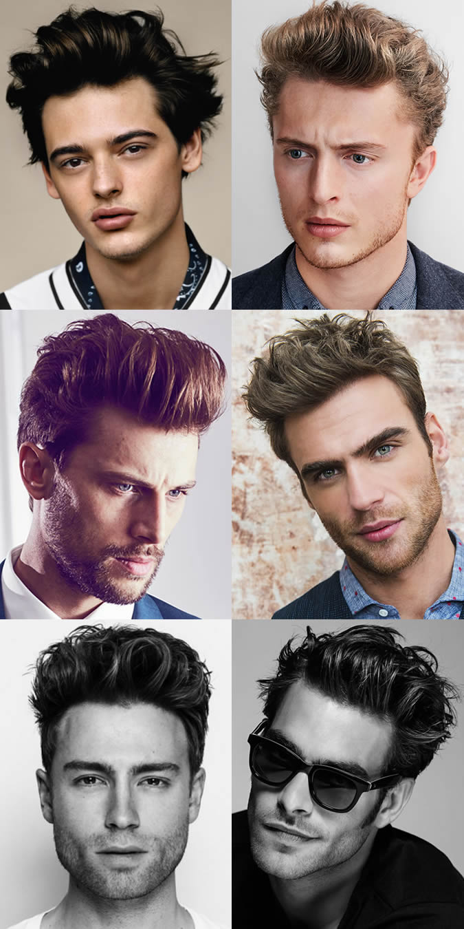 The Textured Pompadour