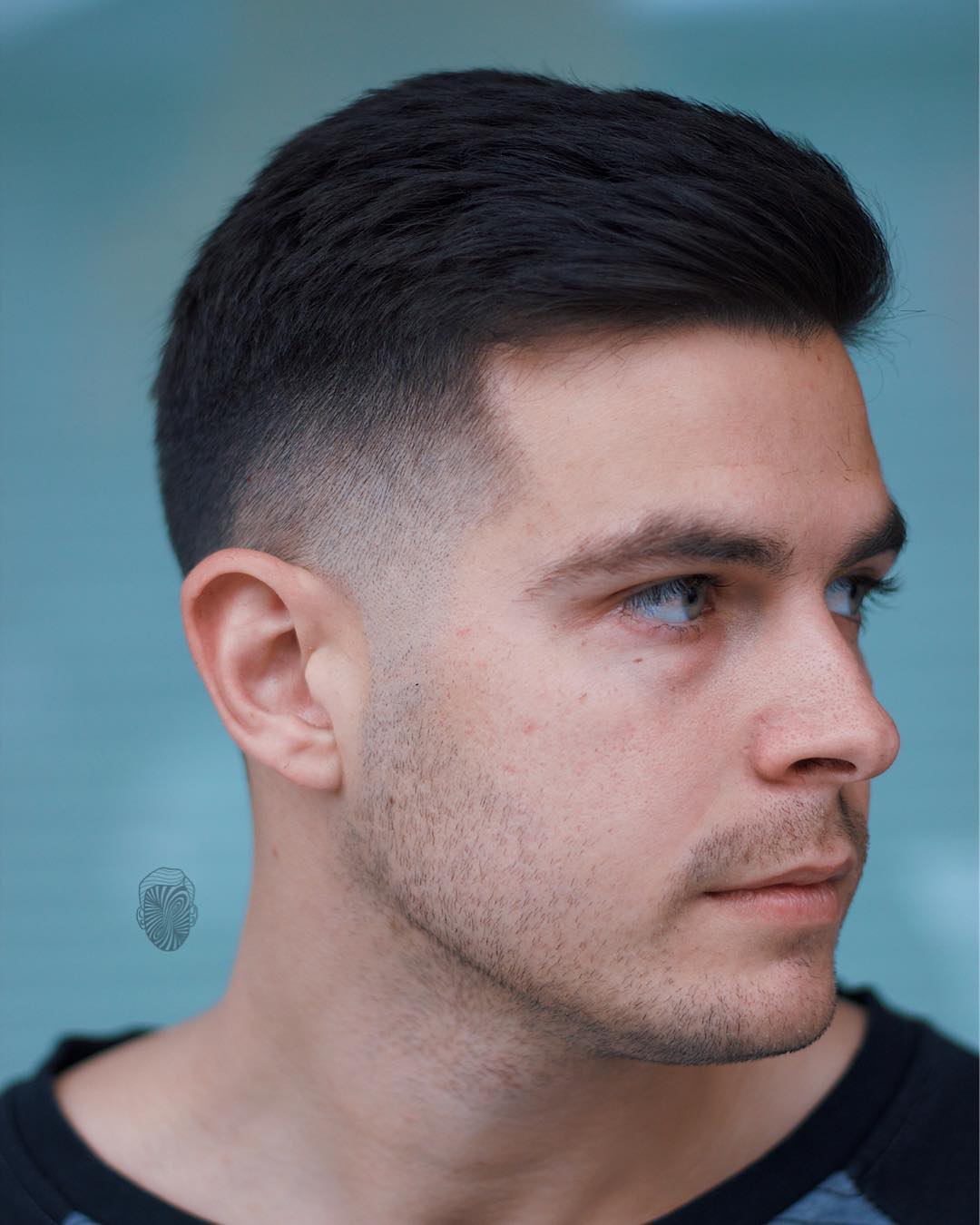 Short Sweep Back for Thick Hair
