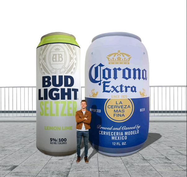 Inflatable Beer Cans